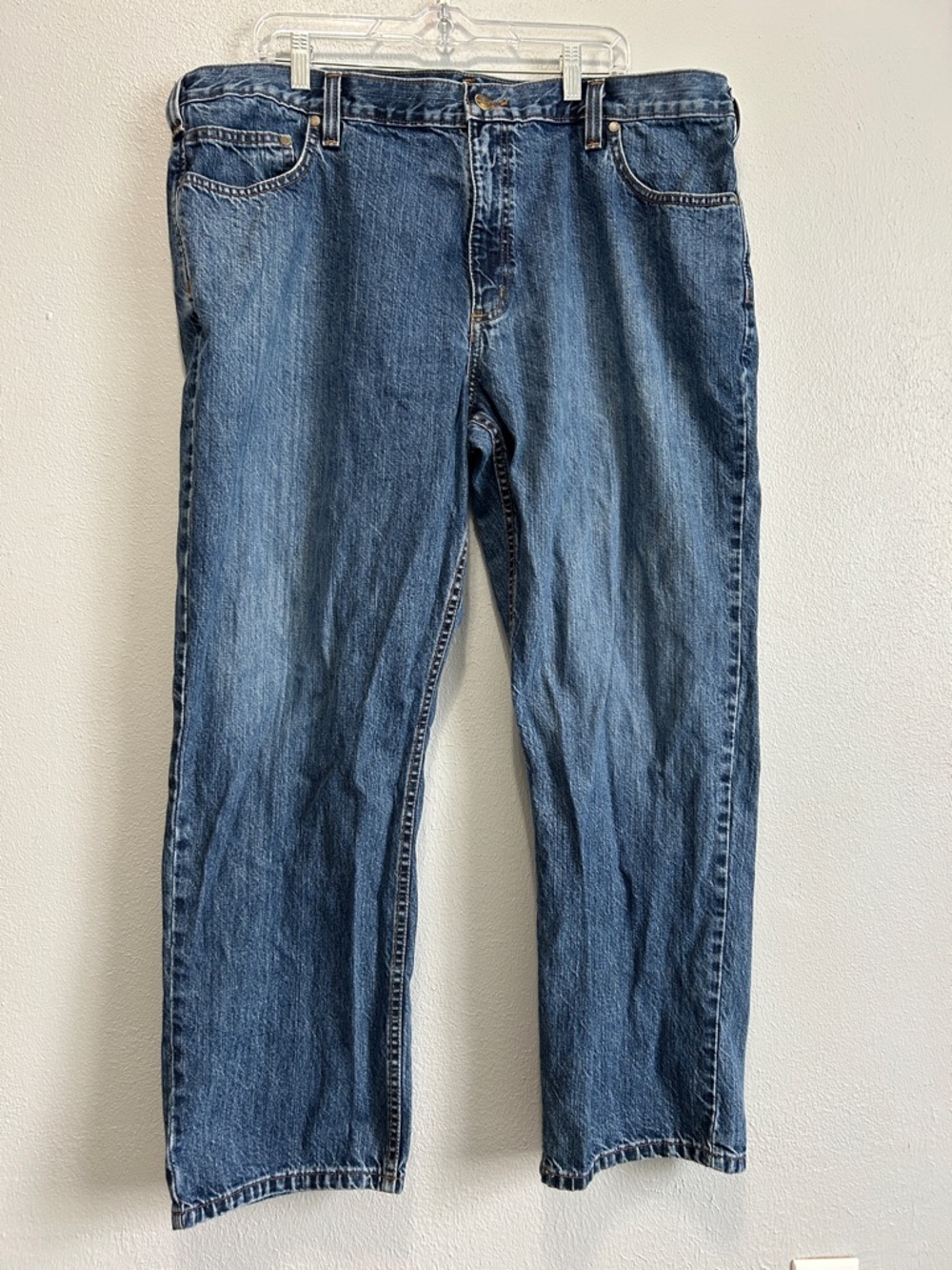 Carhartt Men's Relaxed Fit Blue Denim Jeans Size 42/30
